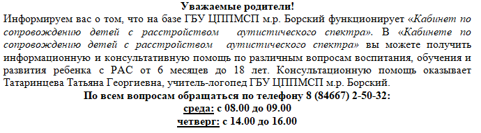 Уважаемые родители!