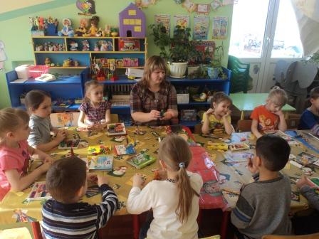 Лепка героев мультфильма